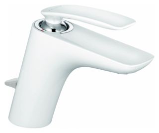 Смеситель для раковины Kludi Balance белый/хром 520239175