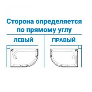 Поддон для душа Triton ПД19 Щ0000038232 120х80 правый