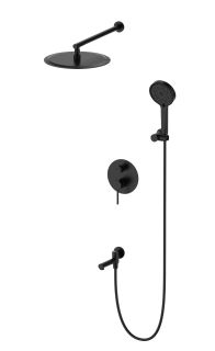 Душевой комплект Wonzon & Woghand Stick WW-88939017-MB чёрный матовый