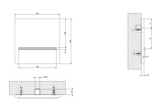 Каскадный верхний душ Gessi Cascata 20295.708 20 см брашированная медь