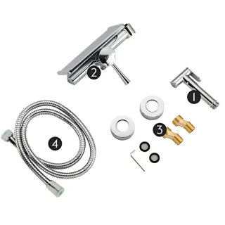 Гигиенический душ Frap F7514 хром