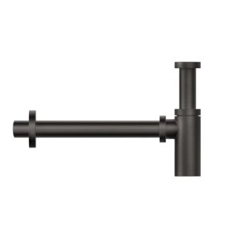 Сифон для раковины Gessi Technical Accessories 01377.707 чёрный хром шлифованный