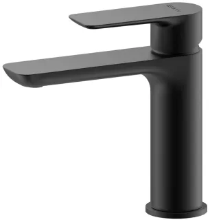 Смеситель для раковины Black&White Universe 8301BUK чёрный матовый