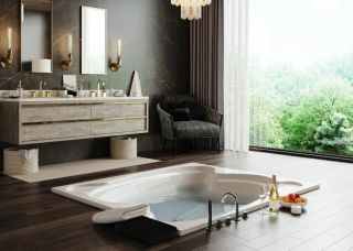 Акриловая ванна VagnerPlast Helios VPBA197HEL2X-04 194x170см белый