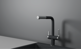 Смеситель для кухни Granula 8170, ГРАФИТ графит