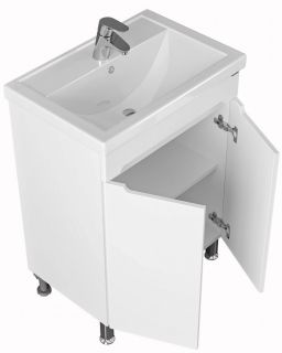 Тумба под раковину СанТа Лондон 224015 60см белый