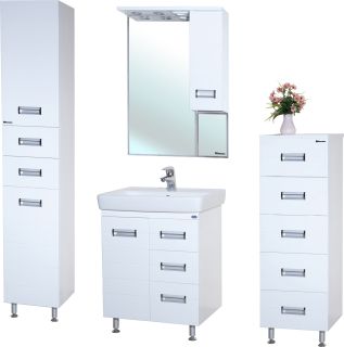 Тумба под раковину Bellezza Сиена 70см белый 00000010194