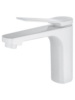 Смеситель для раковины Wonzon & Woghand WW-XH-013-MW белый матовый