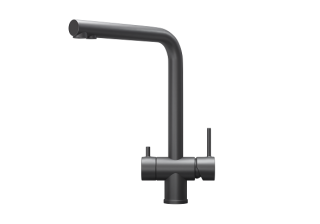 Смеситель для кухни Granula Kitchen Space 7011, ГРАФИТ МАТОВЫЙ