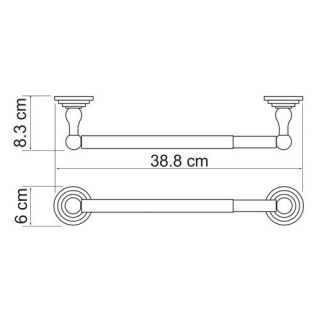 Wasserkraft Ammer K-7091 Держатель бумажных полотенец