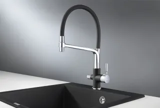 Смеситель для кухни Granula 0075, ТУРМАЛИН турмалин