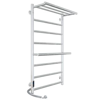 Полотенцесушитель электрический Laris Лавина 73207650 левый с полками П9 50x80см хром