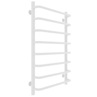 Полотенцесушитель водяной Laris Стандарт 73208015БМ П8 50x80см белый матовый