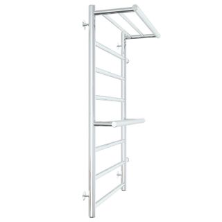 Полотенцесушитель водяной Laris Лавина 73208022 правый с полками П9 50x80см хром