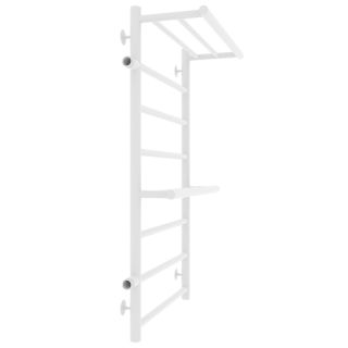 Полотенцесушитель водяной Laris Лавина 73208028БМ левый с полками П9 50x80см белый матовый