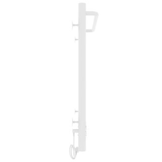 Полотенцесушитель электрический Laris Прайм ЧК П6 400x600 L 75201059 Белый муар