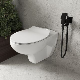 Гигиенический душ Paini Bella BLPZ442 чёрный матовый