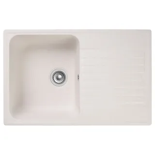 Мойка кухонная Reflexion Bolero 74-WH RF0574WH белый