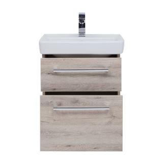 Тумба подвесная Dreja.Rus Q MAX 55 под умывальник Q-55, дуб кантри