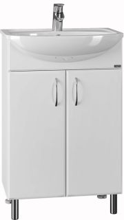 Тумба под раковину СанТа Уют 201087 55см белый