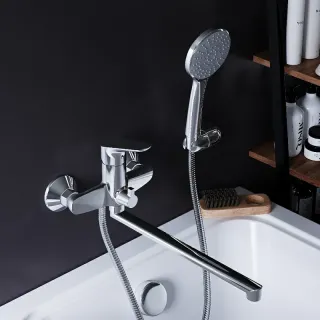 Смеситель для ванны и душа Damixa Jupiter 779500001 хром