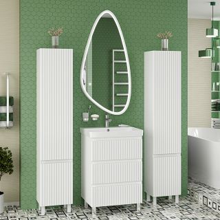 Подвесная тумба под раковину Brevita Victory 105 УТ000024308 белый