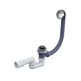 Перелив с сифоном Triton Щ0000039638 60 см плоский