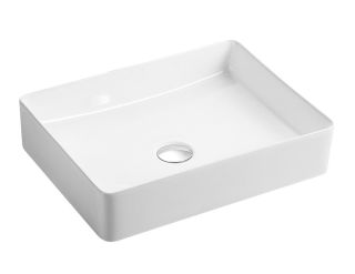 Раковина накладная DQ Berlin DT1431216 47см белый