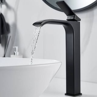 Смеситель для раковины Shevanik S4011H чёрный