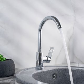 Смеситель для кухни РМС SL134-017F хром