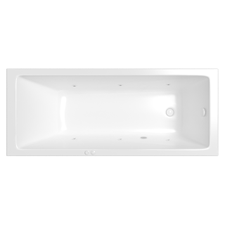 Гидромассажная ванна WHITECROSS Wave Slim 0111.150070.100.SOFT.WH 150x70 см Soft белый