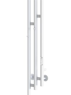 Полотенцесушитель электрический Indigo Sky LSKE150-17WMRt 150x17 см белый матовый