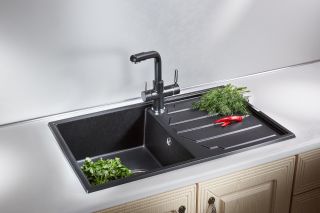 Мойка кухонная Granula GR-8601 песок