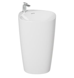 Раковина напольная Laguraty 2100 AW 52x85см белый