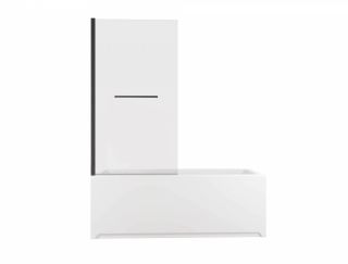 Шторка для ванны Allen Brau Priority 3.31022.BBA черный браш