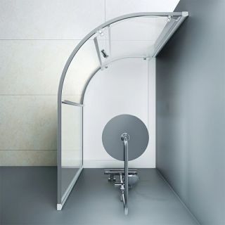 Душевой уголок Am.Pm Like Solo Slide W83UG-302U120MT 120x80 см без поддона