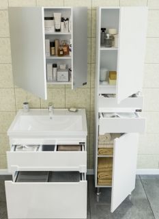 Пенал СанТа Лондон 524003 40см белый