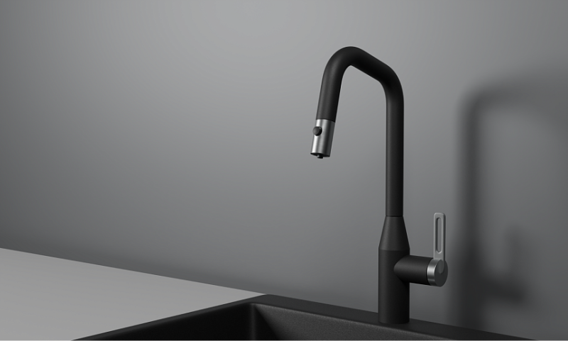 Смеситель для кухни Granula 8171, ТУРМАЛИН Турмалин