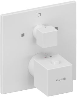 Термостат для ванны Kludi Decus 548105375 белый матовый