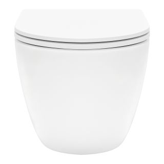 Унитаз подвесной TECEspring R 9700998P безободковый с сиденьем смыв торнадо белый