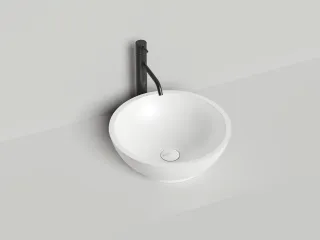 Накладная раковина Salini Gloria 03 S-Stone 1102203MRH 42см RAL снаружи