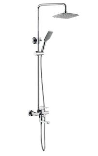 Душевая стойка Haiba HB2402 хром