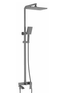 Душевая стойка Rose R1556T пепельный