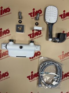 Смеситель для ванны Timo Helmi 4024/00-16Y белый/хром