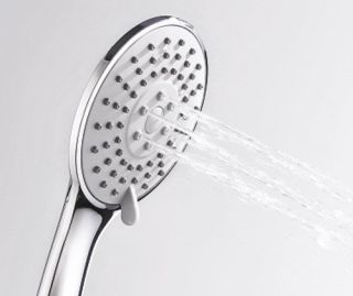 Wasserkraft А14031 Встраиваемый комплект для душа с верхней душевой насадкой и лейкой