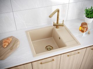 Мойка кухонная Paulmark Flugen PM216050-QU кварц