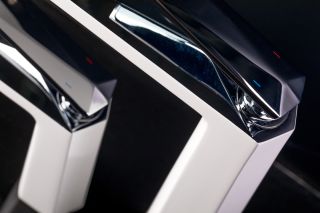 Смеситель для накладной раковины Boheme Venturo белый/хром 372-W