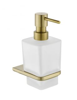 Настенный дозатор для жидкого мыло Grocenberg AC0064 (Матовое золото)