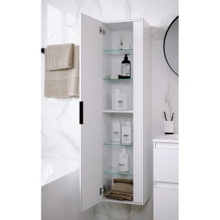 Шкаф-пенал Aqwella Accent ACC0535W подвесной 35 см