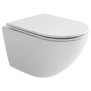 Унитаз подвесной Ceramicanova Whirl CN11007T белый